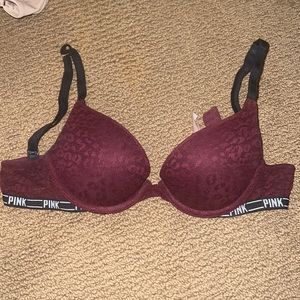 VS lace push up bra